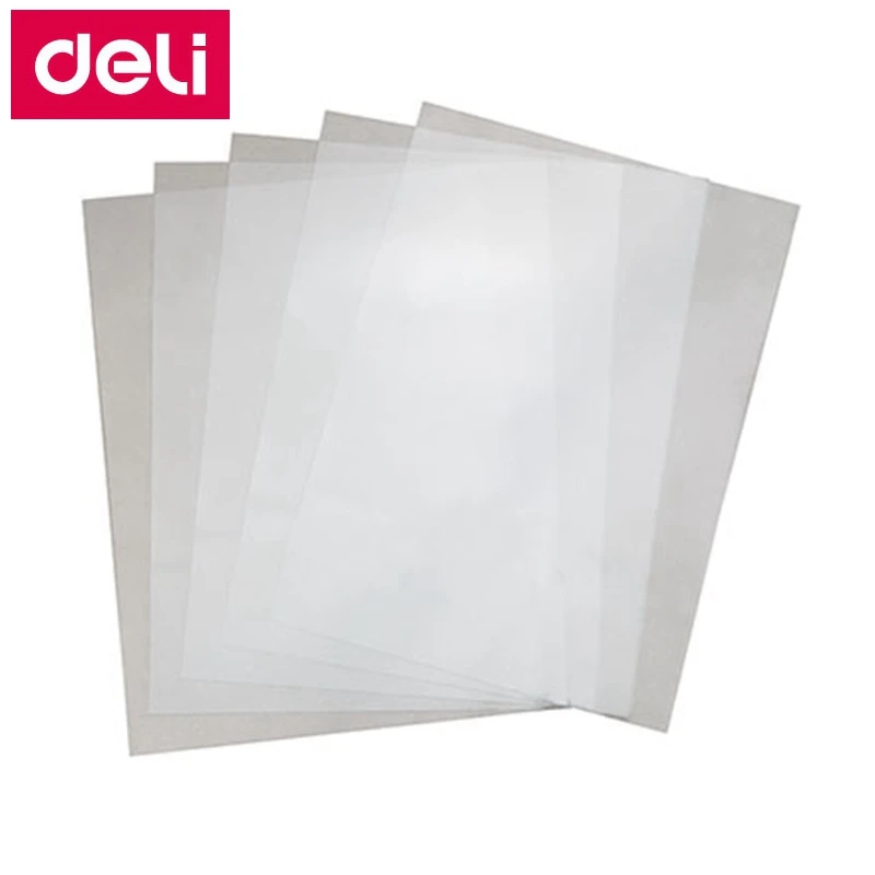 50 teile/los PVC-Binde folie a4 210x297mm Kamm binde maschine Lieferanten 0,3mm a4 transparente Binde abdeckungen