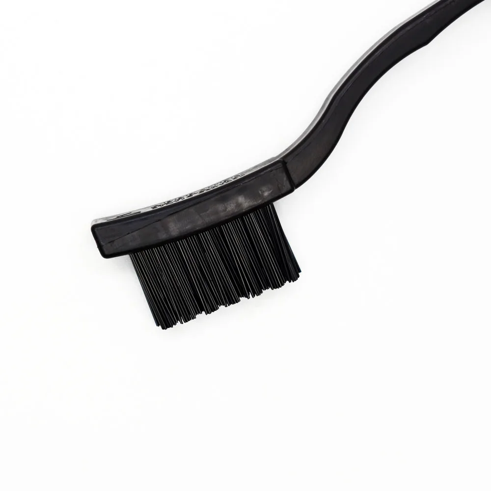 Black Non Slip Handle PCB Rework ESD Anti Static Dust Brush 17cm For Mobile Phone Tablet PCB BGA Repair Soldering