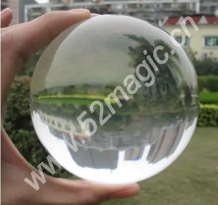 Ultra Clear Acrylic Crystal Ball (100MM) - Trick,Contact Juggling Ball,Accessories,mentalism,stage,close up,Magia Toys,Joke