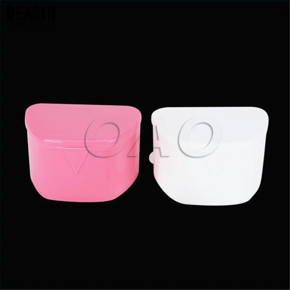 

Denture Bath Box Case Dental False Teeth Appliance Container Storage Boxes Denture 10pcs Deasin