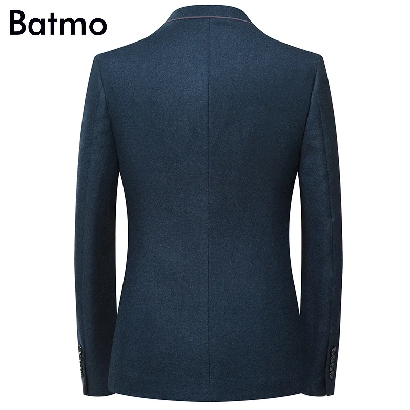 Batmo 2023 new arrival spring&autumn high quality casual blazer men,men's suits jackets ,casual jackets men plus-size 8126