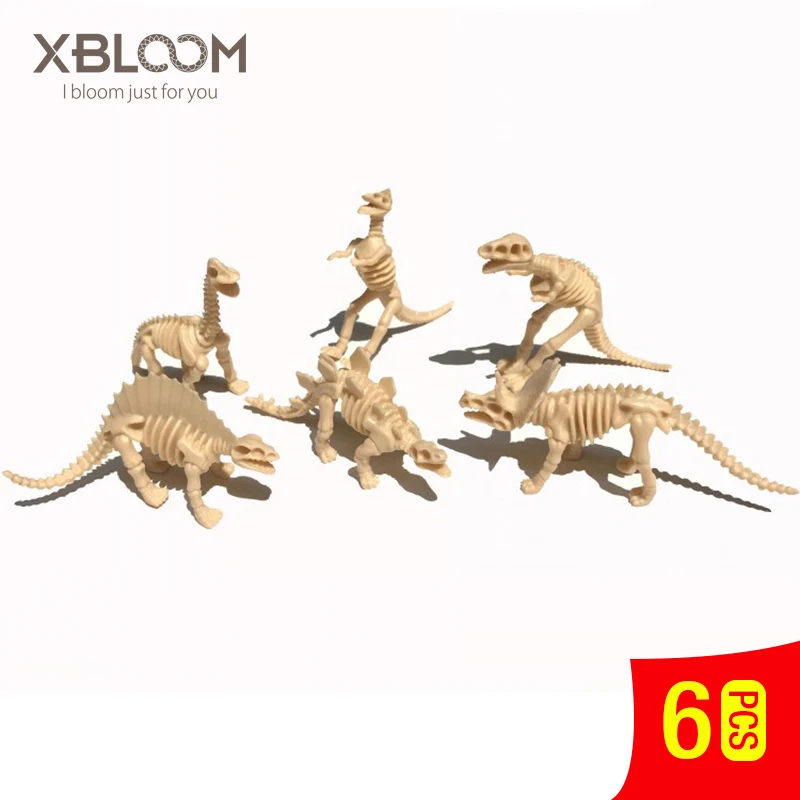 dinosaur animal fossil skeleton statue model decor science experiment dinosaur toy children learning puzzle diy toy teaching aid