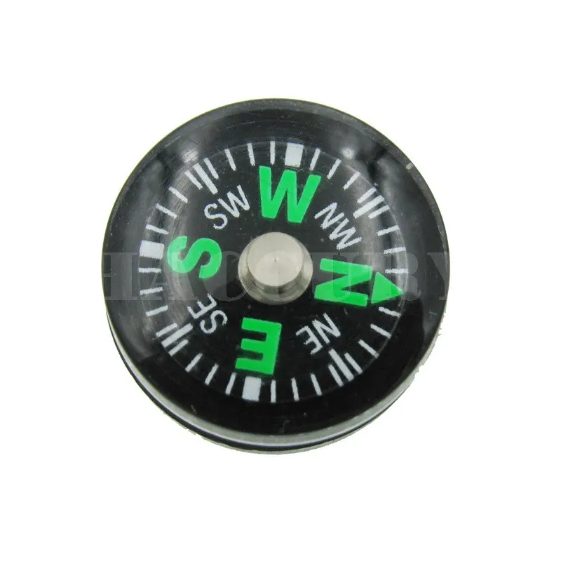 (10 pieces/Lot) Diameter 15mm Mini Compass Pocket Compass for Level Ruler Emergency Survival Tool