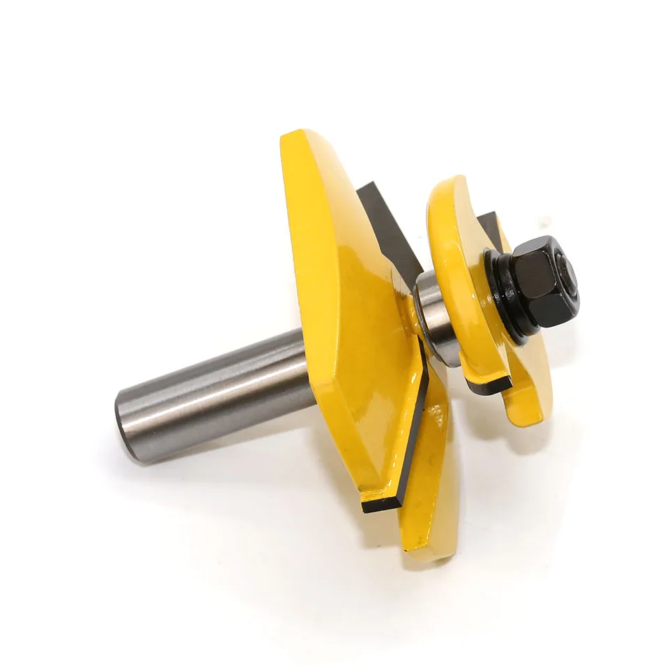 1pc 1/2 "생크 제기 패널 라우터 비트-Ogee 도어-3" 직경 도어 나이프 목공 커터 목공 도구 장부 커터