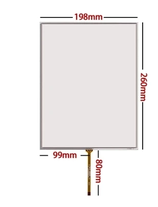 

198*260 12 inch POS touch screen computer machine silver ticket machine medical equipment four line