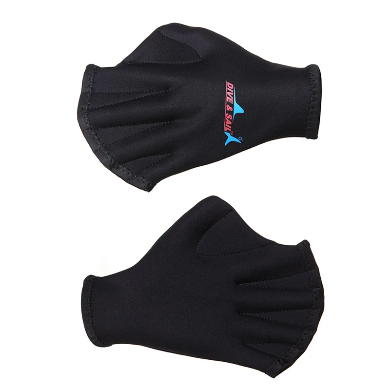 DIVE&SAIL 1 Pair 2MM Men And Women Swimming Fins Diving Gloves Snorkeling Surfing Scratch Waterproof Anti Jellyfish Equipment