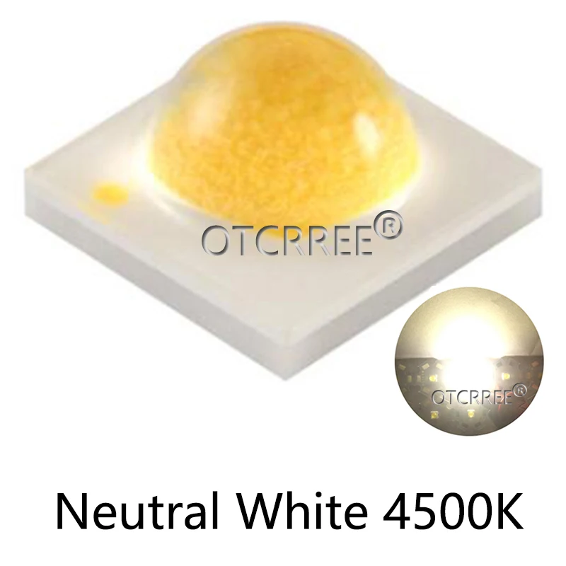 50 SZTUK Chip LED 1W-3W 3535 SMD Dioda LED dużej mocy 3-3,6V 700mA Chip emiter światła Zimna biel 6500K Neutralna biel Ciepła biel — zdjęcie 4