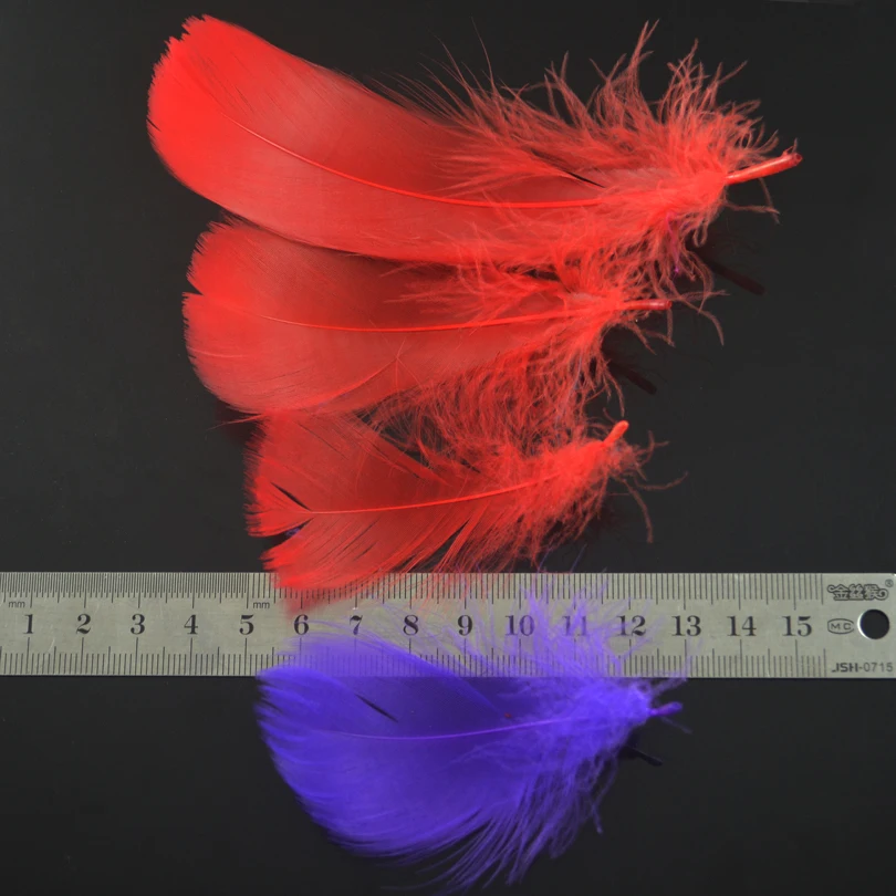 Surtido plumas para atar moscas: cordero, pato y colores variados - imagen 2