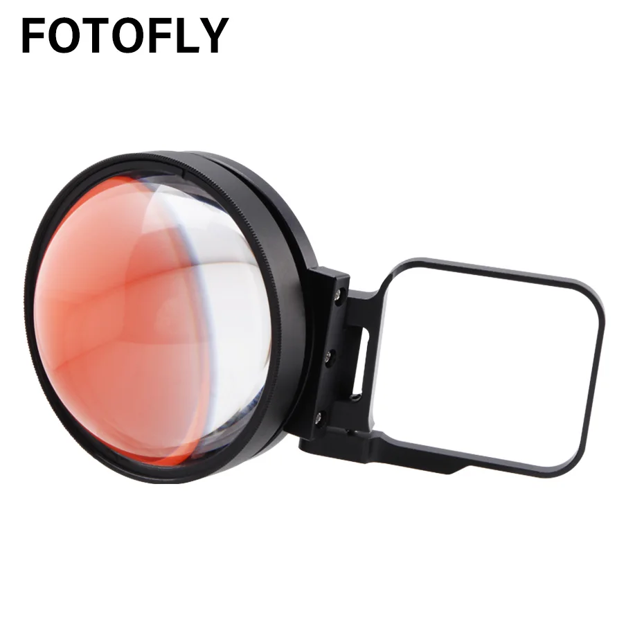 Action Camera Filter 24X Macro Close-up Lens With Diving Red Filters For GoPro Hero 5 6 2018 7 Waterproof Housing Case Accessory