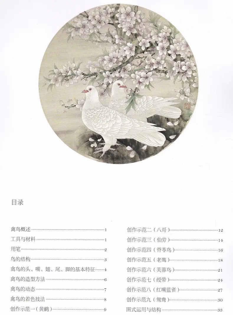 Chinese painting book \