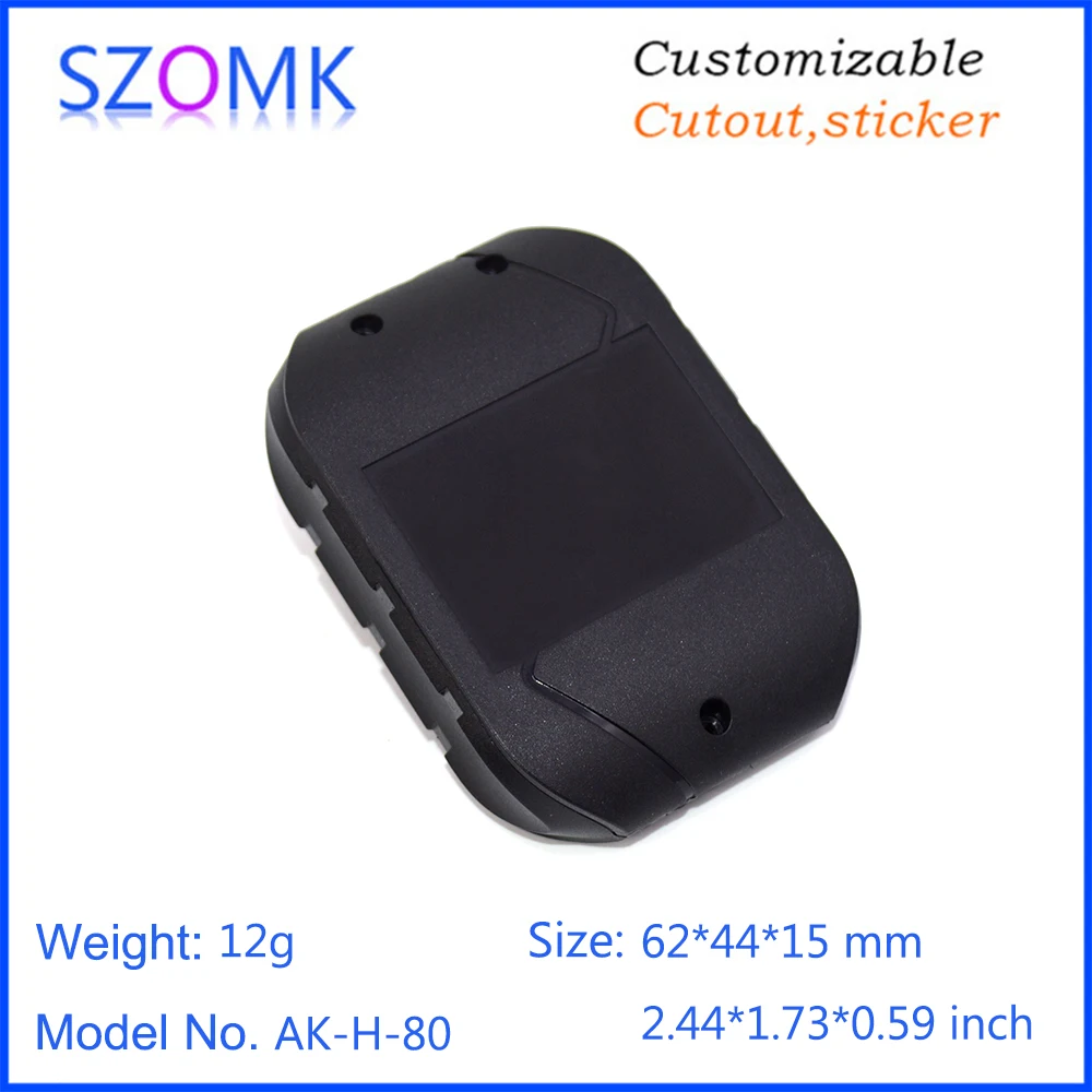 1 piece 62*44*15mm GPS tracker locator plastic enclosure for electronics plastic housing vehicle GPS plastic casing