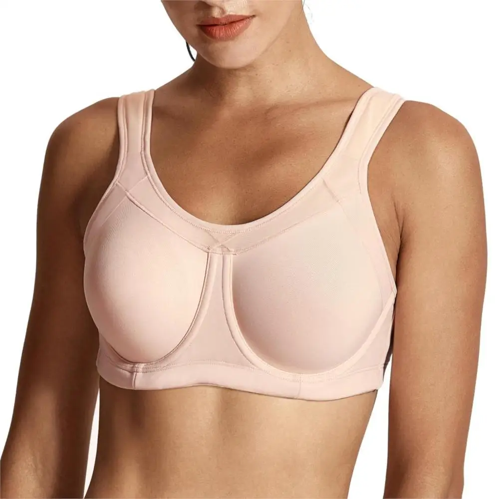 Soutien-gorge de sport pour femmes, Push-Up, Fitness, haut à armatures, couverture complète, contrôle du rebond