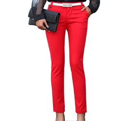 Pants Women Pencil Trousers 2019 High Waist Ladies Office Trousers Casual Female Skinny Bodycon Pants Elastic Pantalones Mujer