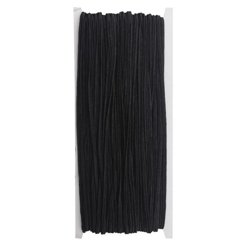 LINSOIR 30yards/lot 3mm Soutache Snake Belly Nylon Cord Rope Thread For Bracelets Chinese Knotting Cord DIY Jewelry Making F1991