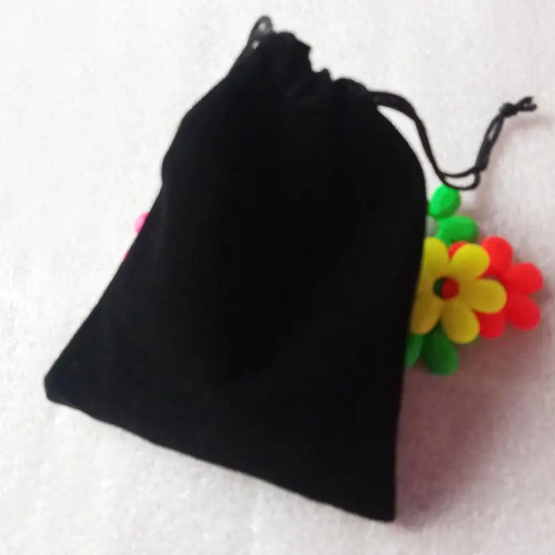 500pcs 10x12cm Jewelry Bags Pouch Velvet Bags Jewellery Pouches Gift Bag For Christmas/wedding Flannel Drawstring Packaging Bag