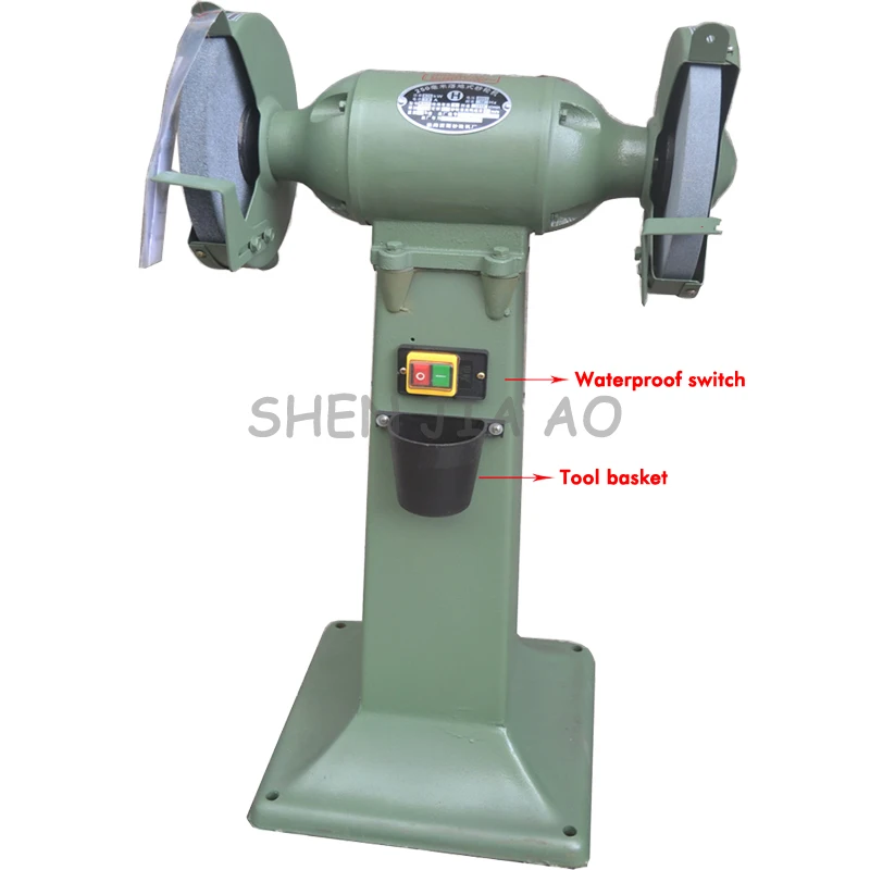 Vertical grinder M3025 full copper wire motor polishing machine heavy duty grinding machine 380V 750W 1PC