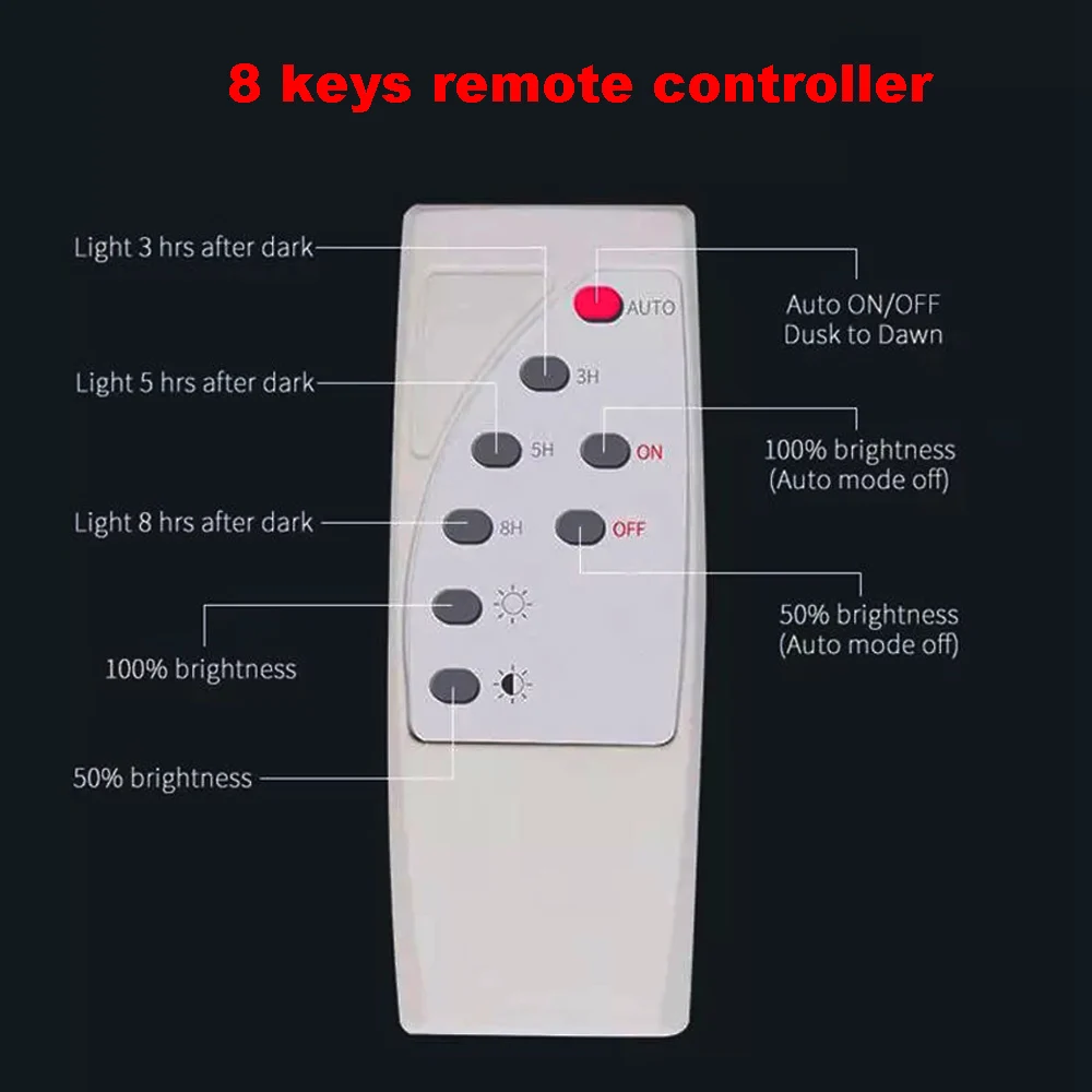 Luci solari a LED Lampada da inondazione per esterni Alimentata dal sole 25W 40W 60W 100W 200W Faretto BSOD Illuminazione bianca per garage stradale da giardino