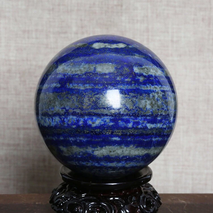 

80-85mm natural lapis quartz crystal ball to repair natural stones and minerals