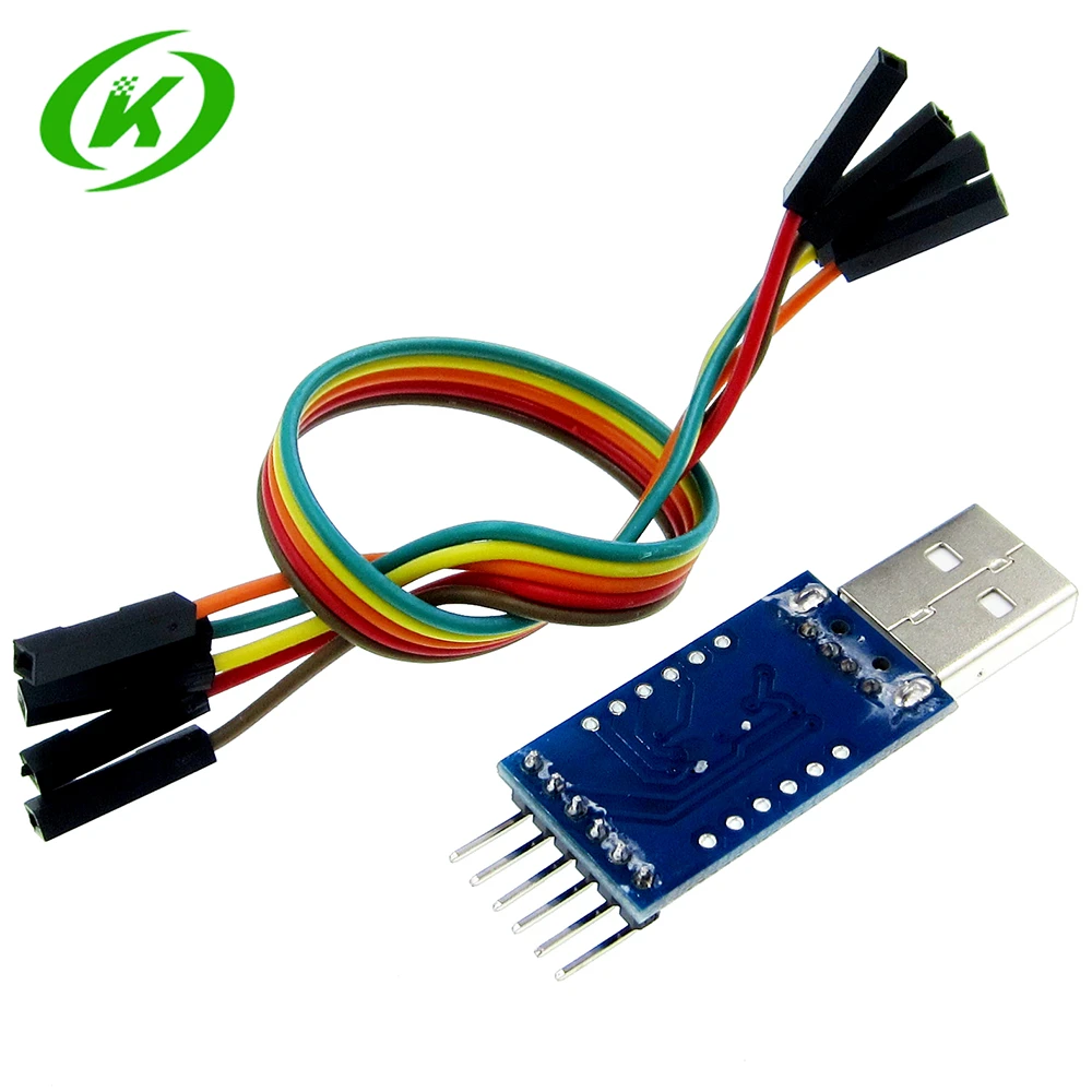 10PCS USB 2.0 to TTL UART 6PIN Module Serial Converter CP2104 STC PRGMR Than CP2102