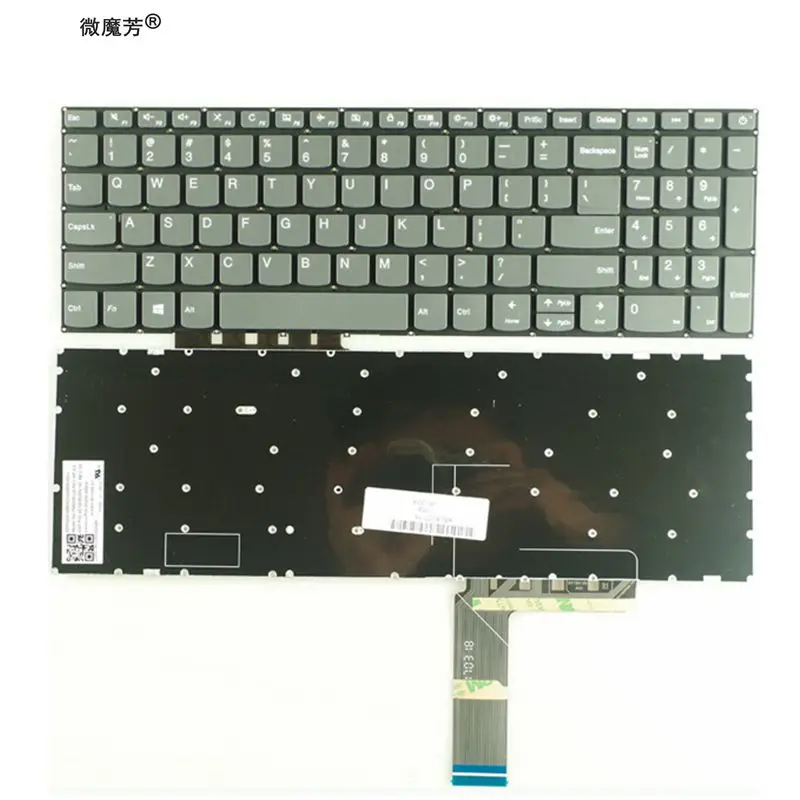 US New Keyboard for Lenovo 5000-15 520-15 520-15IKB 320S-15ISK 320S-15IKB 320S-15IKBR no backlit