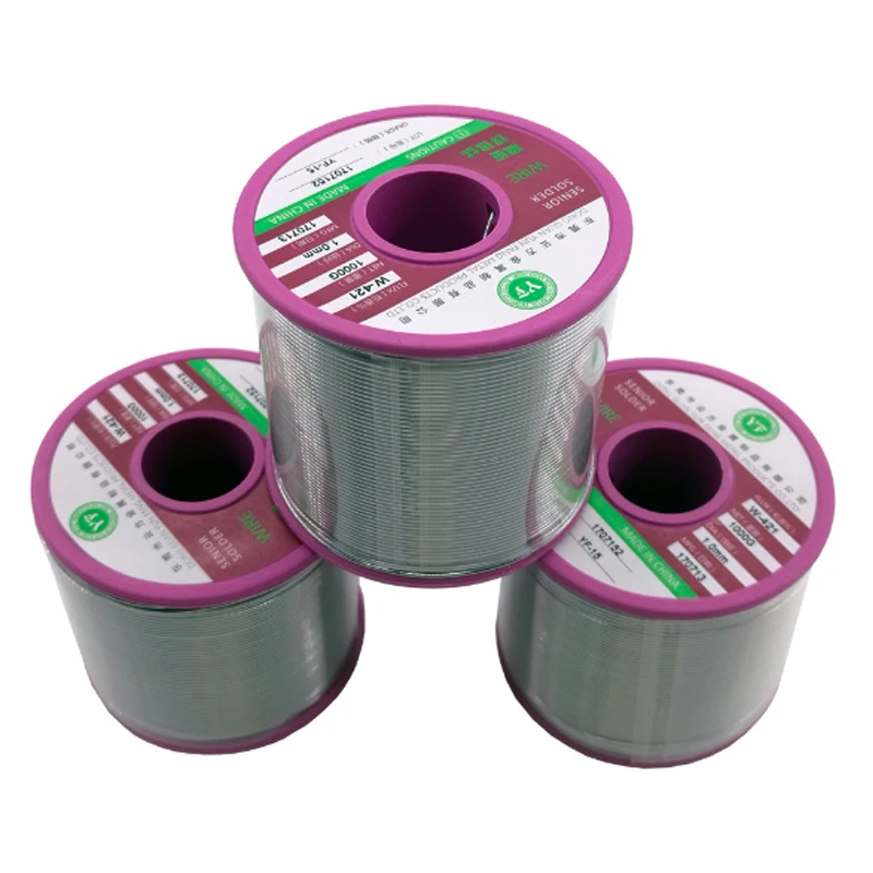 800g 1000g/roll Sn30Pb70 FLUX 1.8~2.5% Tin Lead Tin Wire Melt Rosin Core Solder Soldering Wire Roll 0.6~1.2MM