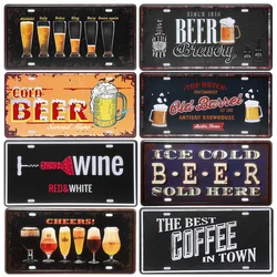 Bar Retro Plate, Wine Beer Vintage Metal Tin Sign, for Pub, Club, Tavern, Home Decor, Wall stickers, Art poster, Painting, A617