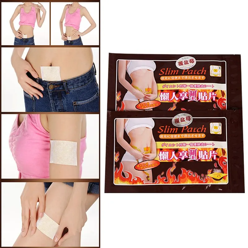 Wholesale 10Pcs Slimming Patch Weight Loss Cellulite Fat Burn Detox Slim Belly Arm Slim Patch 20*15*6cm