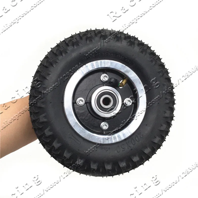 Tire and Inner Tube 200X50 Full Wheels Size 8X2\