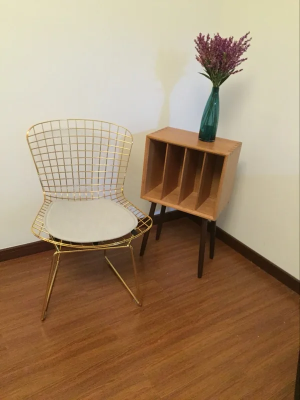 Chaise. En fer forgé. Créatif. Évider chaises