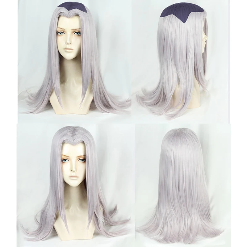 JoJo's Bizarre Adventure Leone Abbacchio 60cm Long Heat Resistant Hair Perucas Cosplay Costume Wig + Free Wig Cap