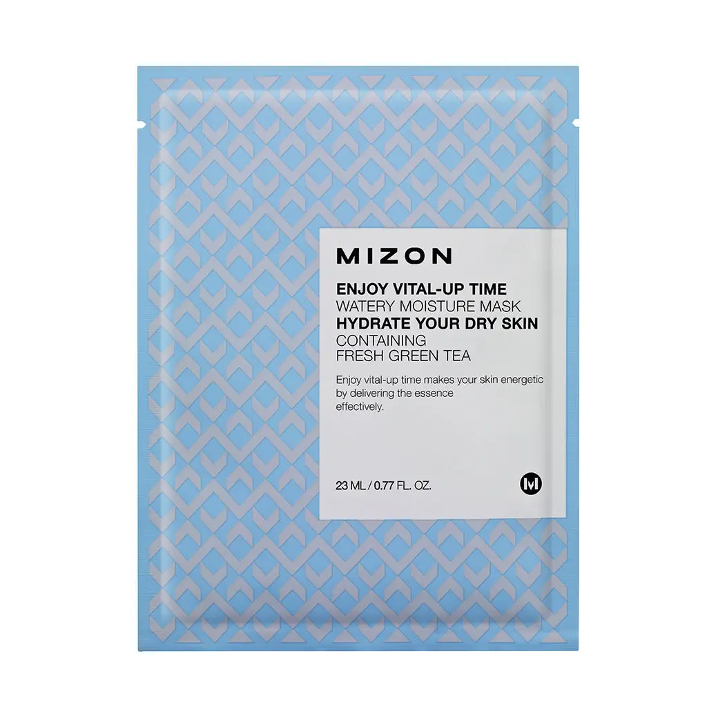 MIZON Enjoy Vital-Up Time Watery Moisture Mask 3pcs Moisturizing Skin Care Anti-Wrinkle Whitening Face Mask