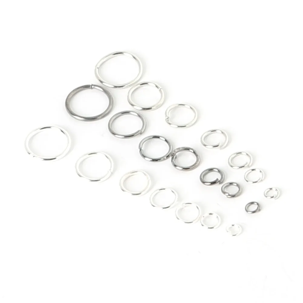 Hoge Kwaliteit 500 stks/partij 0.6*4mm Ijzer Enkele Loops Open Jump Rings Split Ringen Metalen Sieraden Bevindingen voor DIY Ketting Armband