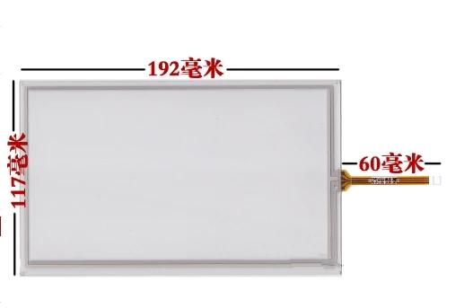 

Новый 8-дюймовый сенсорный экран для Φ c00 a01 192*117 мм экран для рукописного ввода