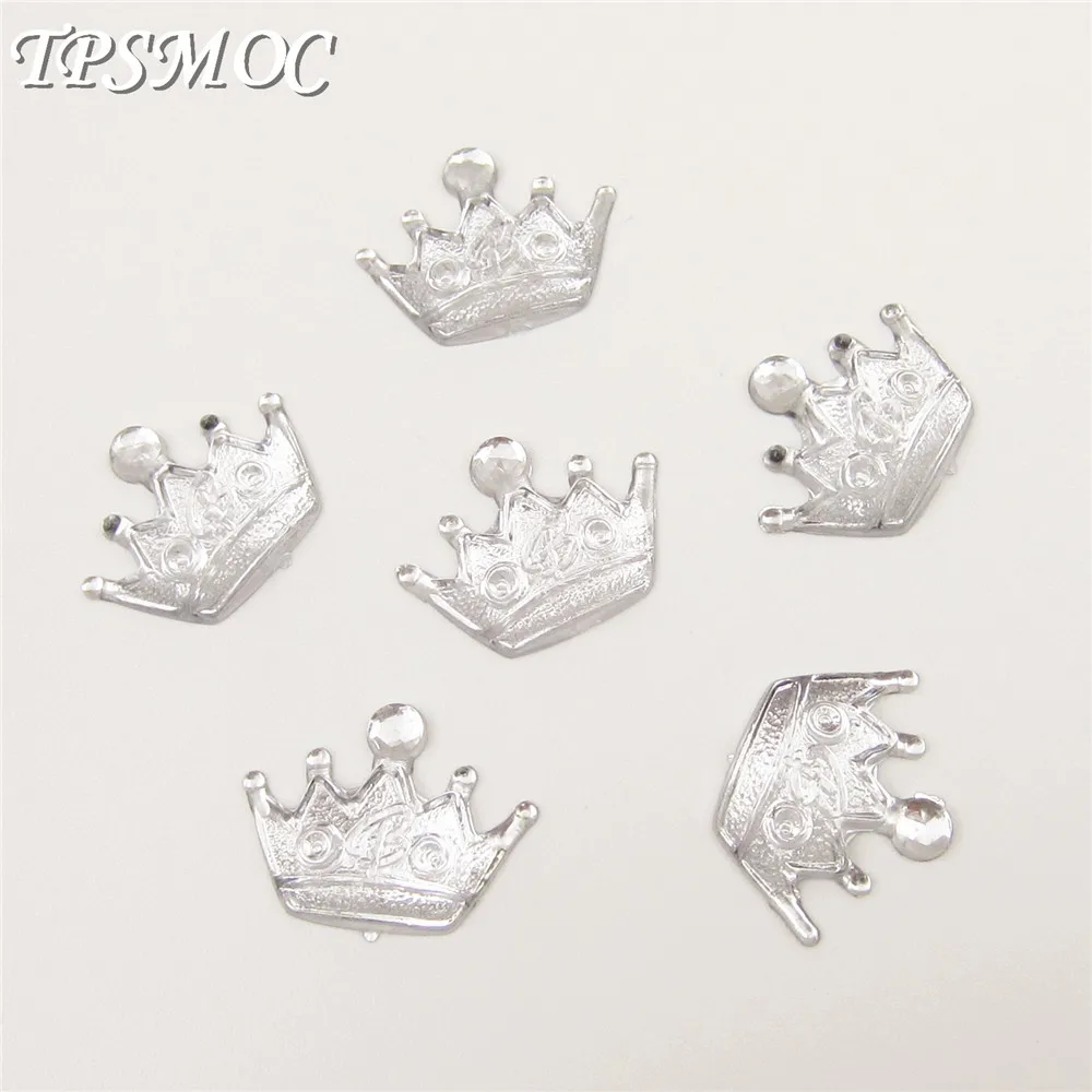 500pcs Acrylic Crown Rhinestones Diamond Table Scatter Confetti For Boy& Girl Baby Birthday Party Favor Free Shipping