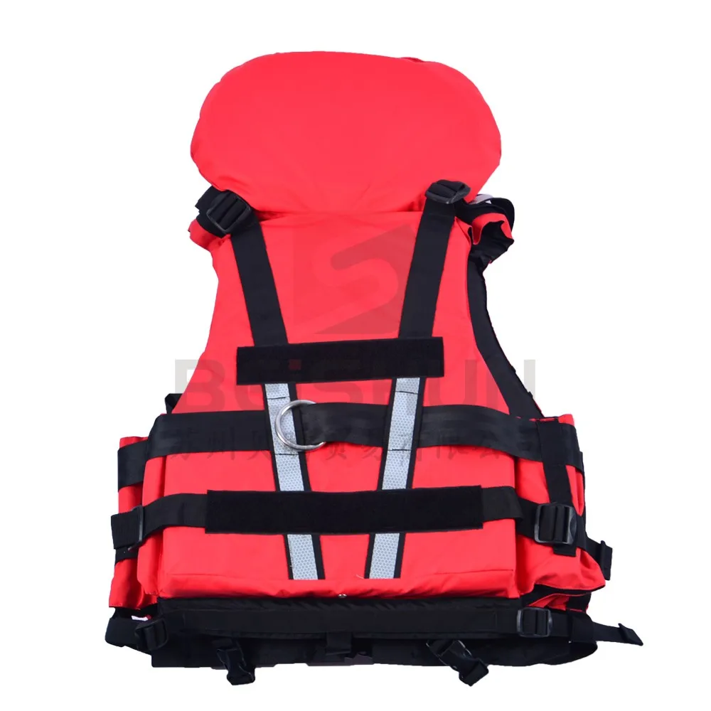 Customized Professional Heavy-duty Kayaking Life Jacket Rescue with PFD Quick Release Device Rescue Vest Rapids Floating