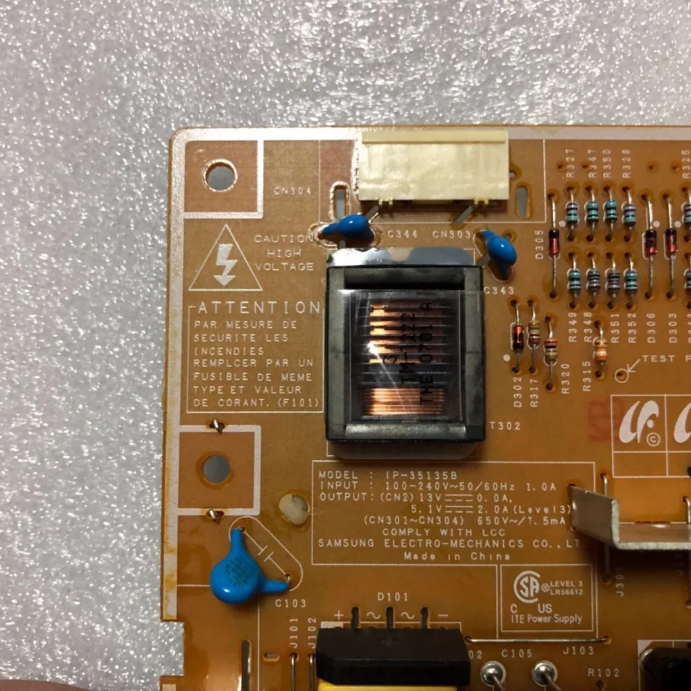 แผงพลังงานแผงพลังงานของแท้730BA 740N 930B 940N 178B แหล่งจ่ายไฟฟ้าแรงดันสูงบอร์ด IP-35135B จุด