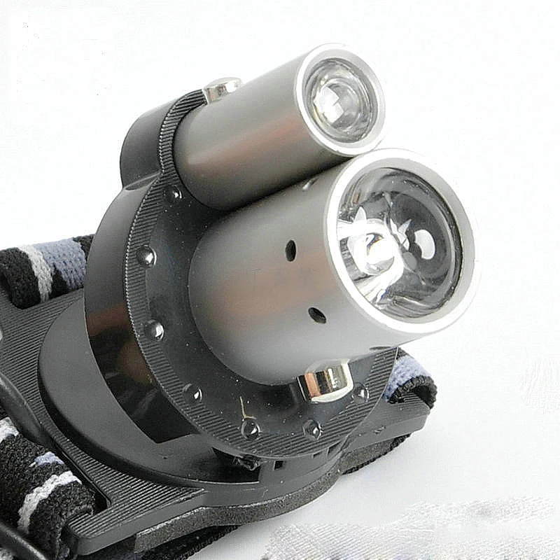 Linterna frontal LED resistente al agua