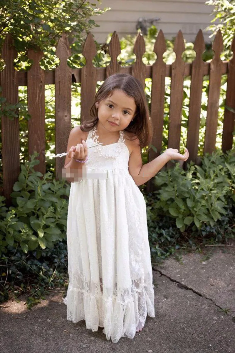 Vestido Formal de flores para niña, vestidos de desfile personalizados para fiesta de boda