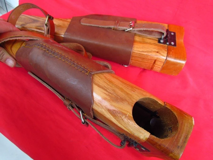 NEW WWII GERMAN MAUSER C96 TYPE BROOMHANDLE HOLSTER -BEST MILITARY COLLECTION