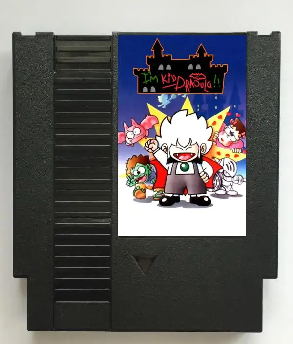 I'm Kid Dracula!! English Game Cartridge for NES/FC Console