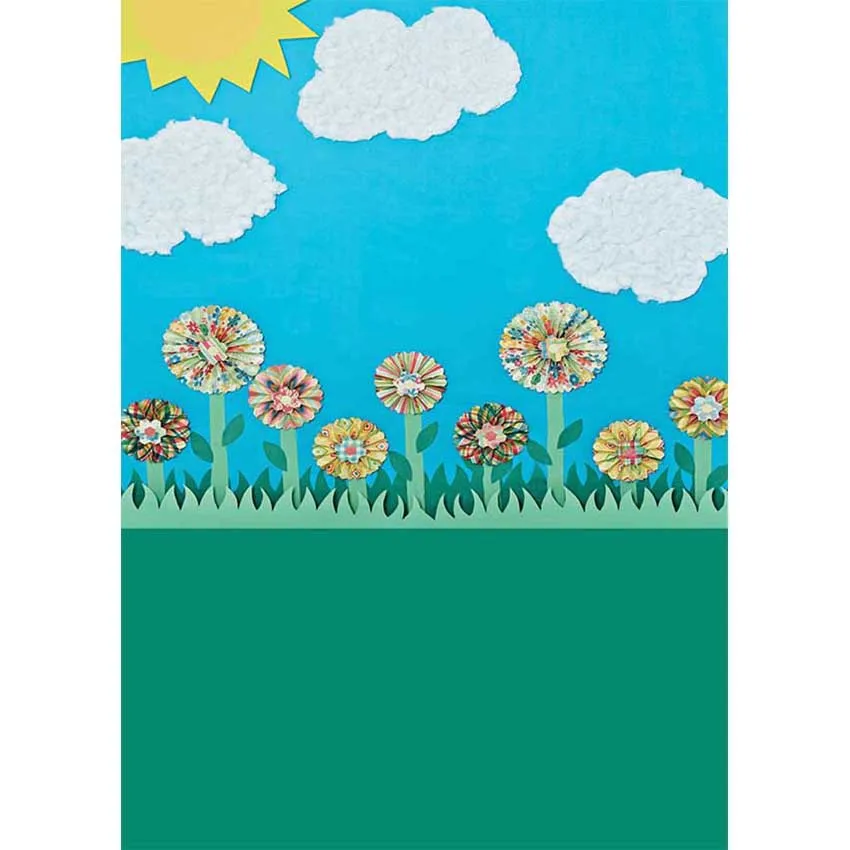 

LIFE MAGIC BOX Baby Photography Backdrops Cute White Cloud Photo Studio Background