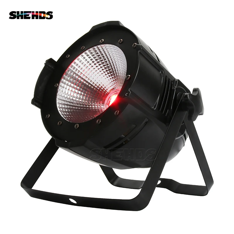 2pcs SHEHDS LED Par COB 200W Warm+Cool Blinder Lighting Aluminum Housing  DMX512 Stage Light Theaters Churches Concert DJ Lights