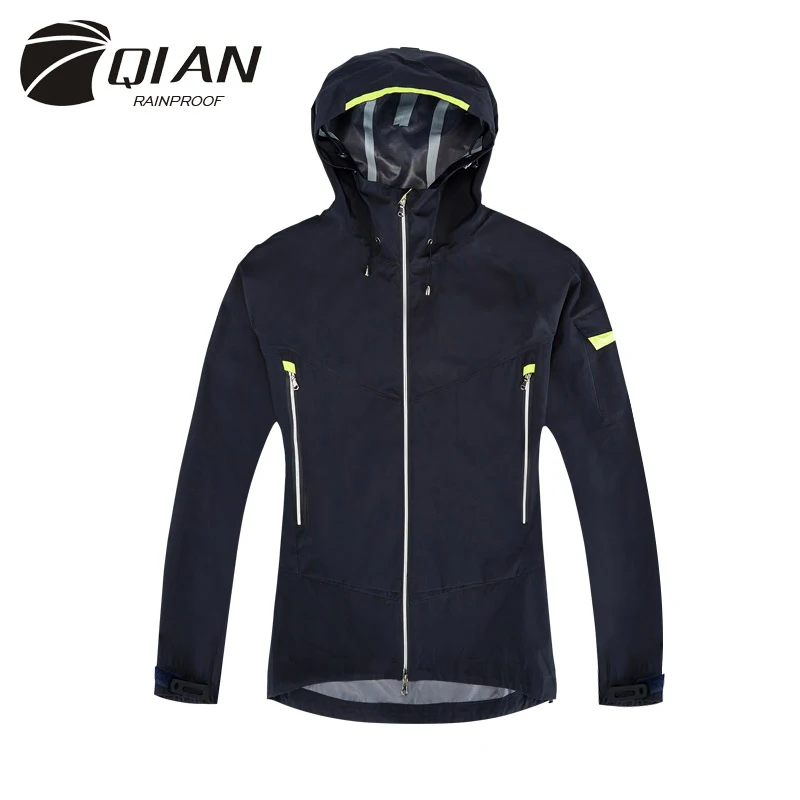 QIAN RAINPROOF Impermeable Outdoor Raincoat Women/Men Rain Jacket Waterproof Rain Poncho Motorcycle Raincoat Rainwear Rain Gear