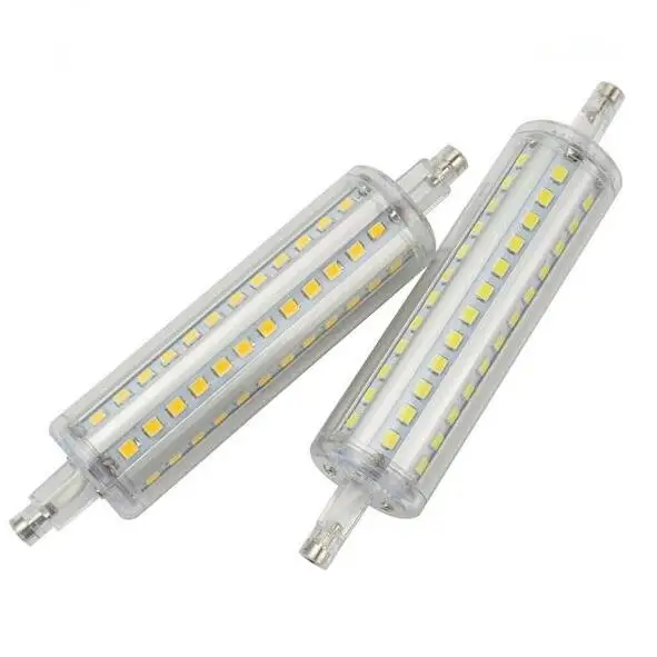 

85-265V 220V 110V R7S LED spot Light SMD 2835 5W 10W 12W 15W 78mm 118mm 135mm 189mm LED lamp Horizontal Plug Bulb For spotlight