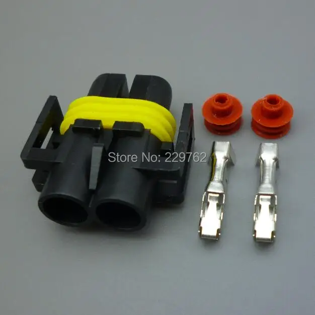 Shhworldsea 2sets H8 H9 H11 880 881 2p Female And Male Adapter Harness Car Auto Wire Connectors For Xenon Light Socket Plug