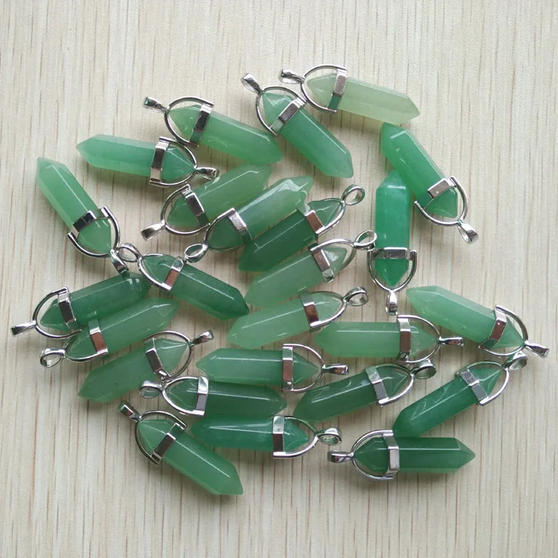 Wholesale Assorted Natural Stone Mixed Pillar Charms