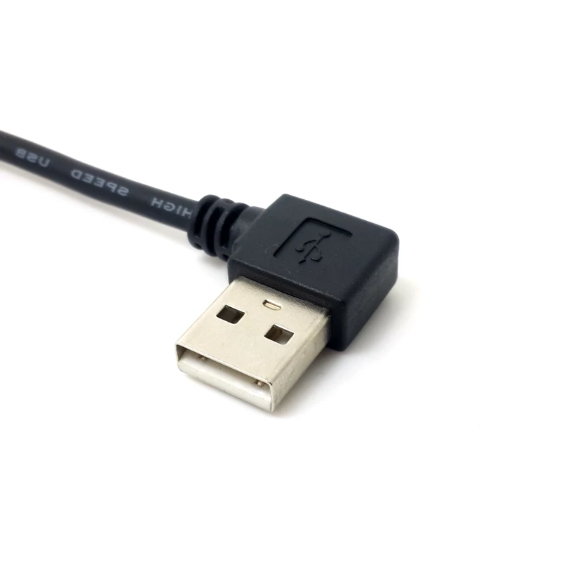 USB 2.0 ذكر إلى USB B ذكر كابل الزاوية اليمنى 90 درجة 50 سم / 100 سم للماسح الضوئي للطابعة - الزاوية اليمنى واليسرى BM بزاوية Ca