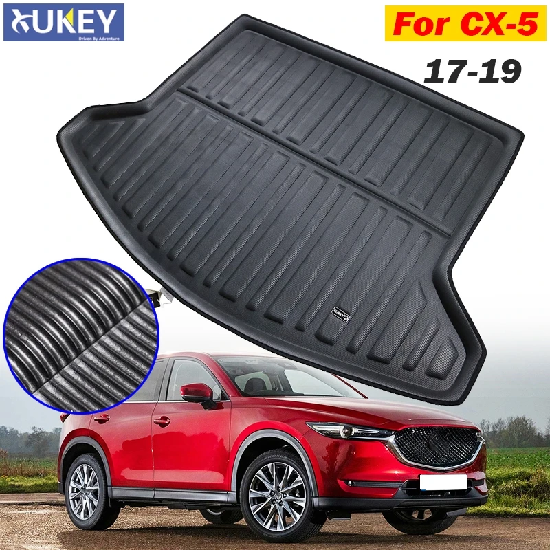 

For Mazda CX-5 CX5 MK2 2017 2018 2019-2022 2nd Gen Car Rear Boot Liner Trunk Cargo Mat Tray Floor Carpet Mud Pad Protector