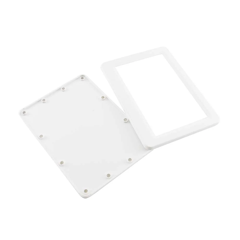 Waveshare 7.5inch e-Paper Protection Case for 7.5inch Raw Panel display High-quality ABS plastic white color