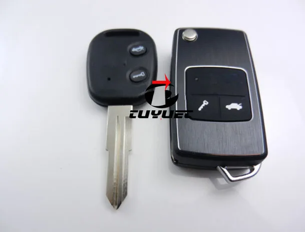 Modified key Shell Car Key Blanks for Chevrolet Epica Lovo Uncut Blade Car Key Blanks Case